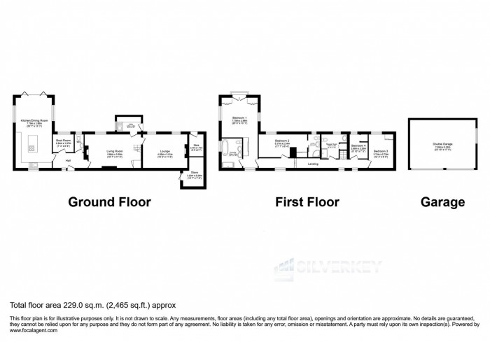 Floorplan for Penhalurick, Stithians, TR16